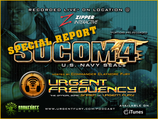 Urgent Frequency Ep. #80- Urgent Frequency’s coverage of SOCOM 4: U.S. Navy SEALs “Media Day”.