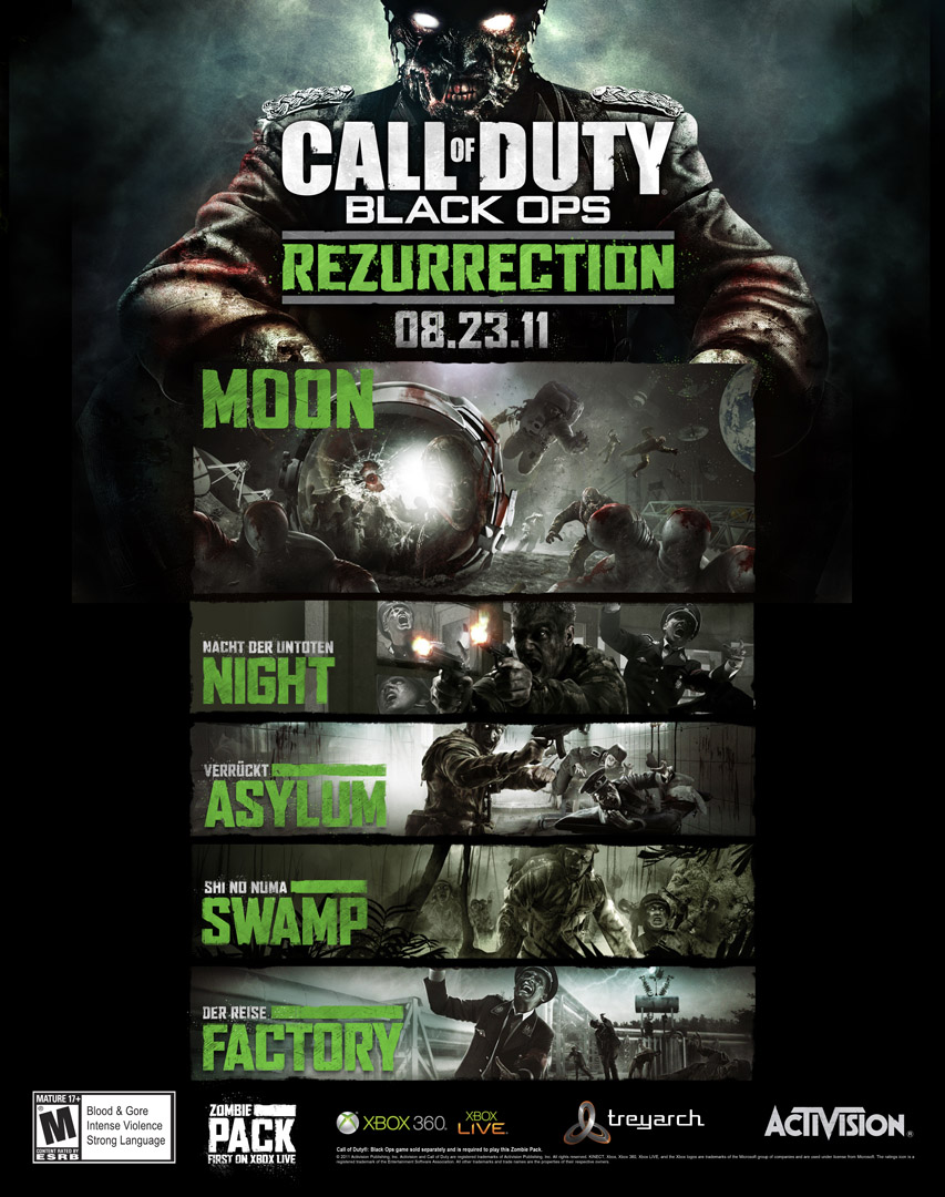 Black Ops’ Rezurrection DLC is One Small Step for Zombie-Kind