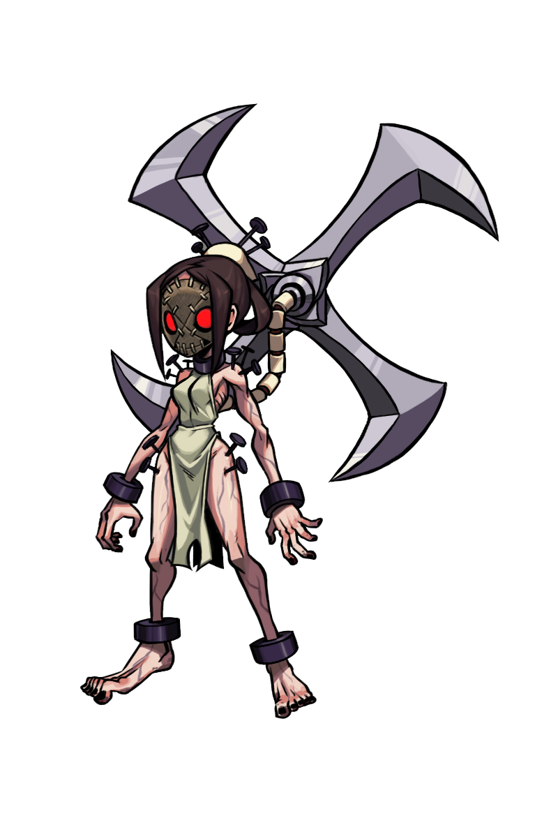 Upcoming inde game Skullgirls - The Ferocious Painwheel pays tribute to comic books and pop culture