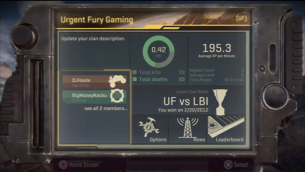 Starhawk's release of 1.3 gives us a first look at clan management. - UPDATED