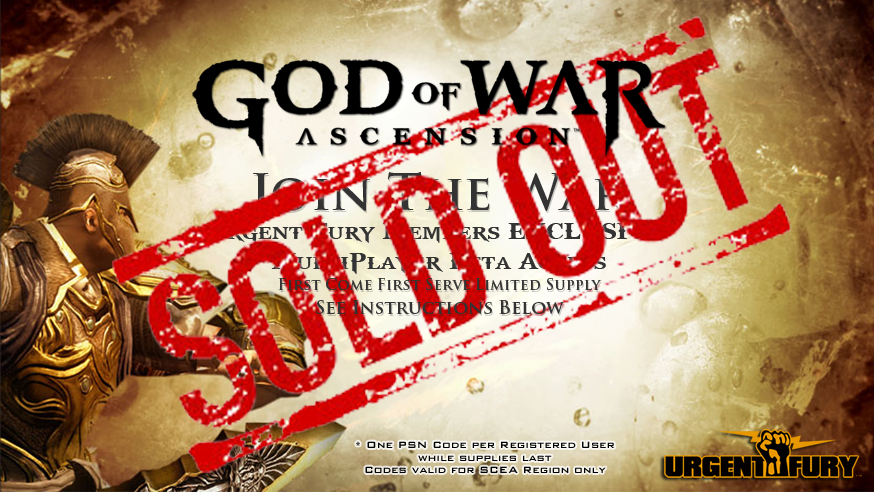 God of War Ascension Multiplayer Beta
