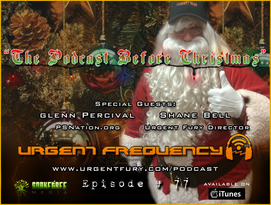 Twas the day of Christmas Commander Fury, Glen Percival and Shane Bell have a sit down